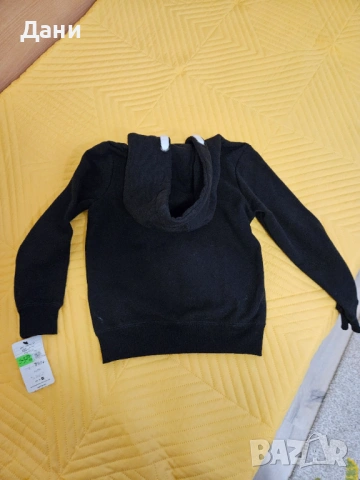 Продавам чисто НОВ оригинален детски суичър Reserved, черен с качулка, снимка 4 - Суичъри - 53090907