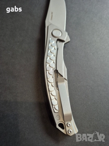Сгъваем нож SHIROGOROV Quantum"DRAGON" ,CROMAX PM, SH209, снимка 8 - Ножове - 51943400