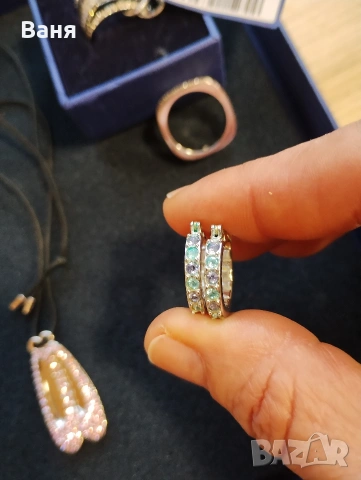 оригинални бижута Swarovski , снимка 9 - Колиета, медальони, синджири - 53037132