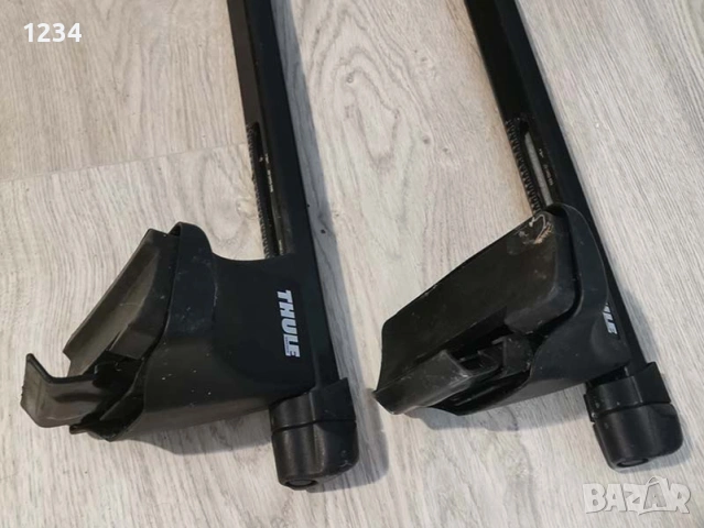 Багажник напречни греди THULE рейки за TOYOTA Yaris, 1999-2005г, снимка 3 - Аксесоари и консумативи - 53194795