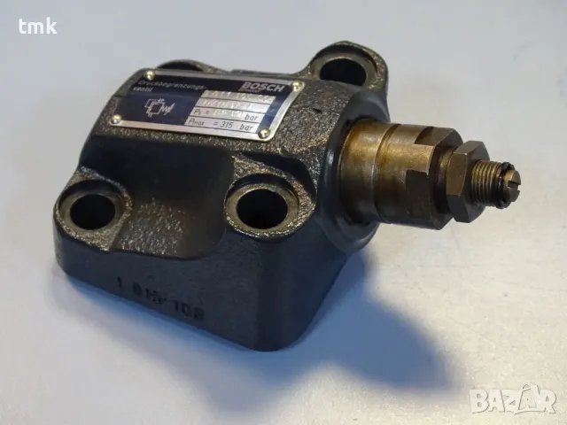 Хидравличен клапан Bosch 0811100008 hidraulic valve Pmax-315Bar, снимка 10 - Резервни части за машини - 49771671