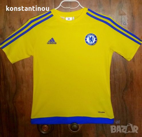 Оригинална тениска adidas /Chelsea London /Training Yellow 