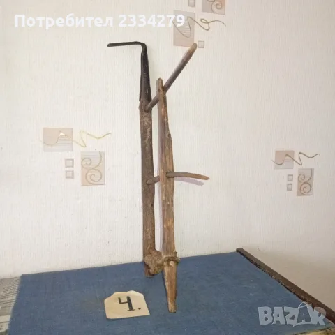 Стари дървени чакрък, чепкало,грепка за коса., снимка 14 - Антикварни и старинни предмети - 56187447