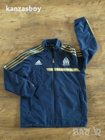Adidas MARSEILLE DROIT AU BUT  - страхотно футболно горнище, снимка 6 - Спортни екипи - 35961645