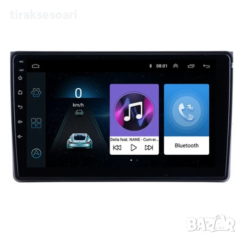 Мултимедия Android CarPlay за Audi A4 B6 B7 2001 2008 Камера за заден ход, снимка 3 - Аксесоари и консумативи - 50704360
