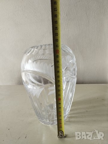 Кристална ваза, снимка 2 - Вази - 41773513