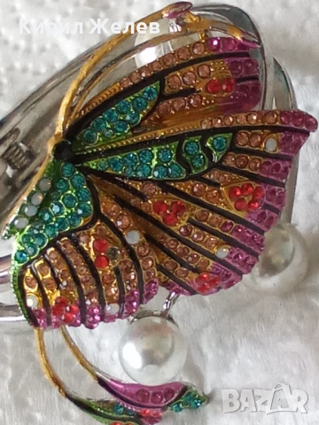 Гривна ръчна декорация пеперуда 53803, снимка 7 - Гривни - 53530178