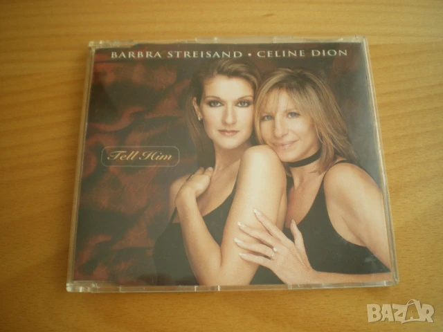 Barbra Streisand • Celine Dion ‎– Tell Him 1997 CD, Single, снимка 1