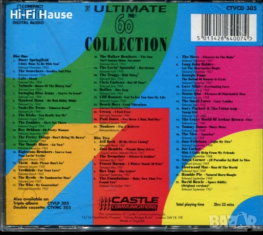 Ultimate 60s-3 cd, снимка 2 - CD дискове - 36241362