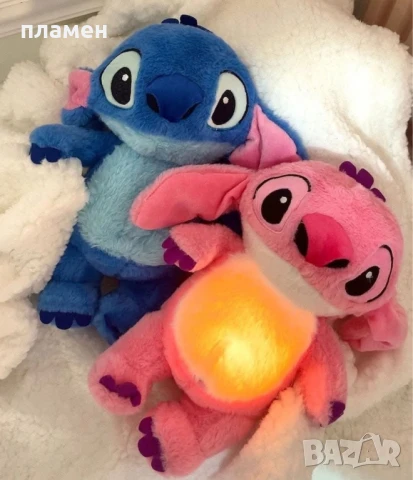 Stitch/Angel музикални с мърдащ се корем, снимка 5 - Други - 50807045