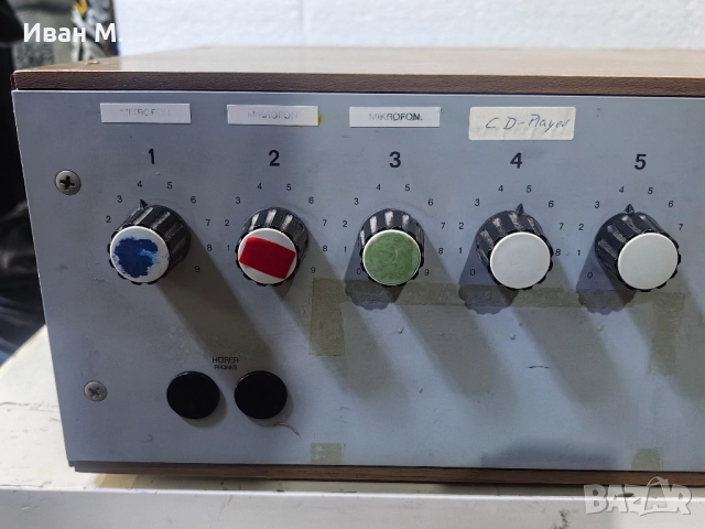 Миксер усилвател Klein&Hummel , снимка 6 - Ресийвъри, усилватели, смесителни пултове - 52073874