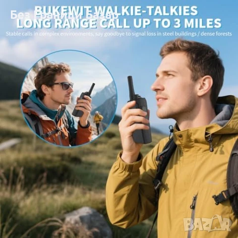 Нови 3 броя Радиостанции 3KM обхват, LED, Презареждаеми, 16 Канала, снимка 8 - Друга електроника - 50798992