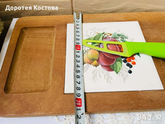 Красива голяма дъска за сирена от Англия , снимка 5 - Антикварни и старинни предмети - 53408979