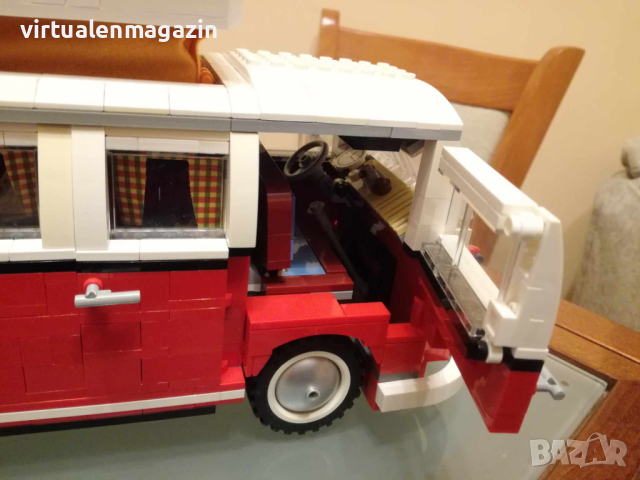 Конструктор Лего - модел LEGO Creator Expert 10220 - Фолксваген кемпер, снимка 6 - Колекции - 44589232