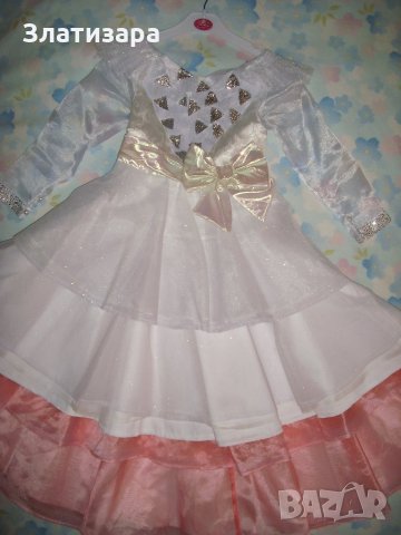 Глинда Вълшебникът от ОЗ deluxe рокля Disney store 5-6г, снимка 2 - Детски рокли и поли - 26459996