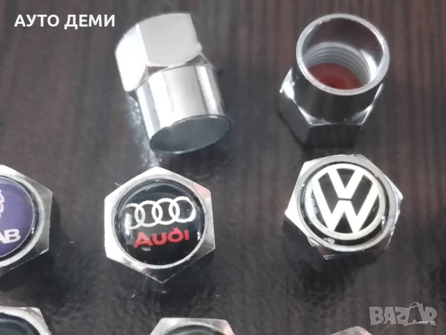 4 бр-3.40 лв Пластмасови хром цвят капачки за вентили на гуми на кола мотор велосипед , снимка 12 - Аксесоари и консумативи - 50168796