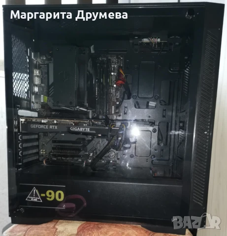 Компютър i7 12700F, RTX 3070, 16GB RAM, 500GB SSD, 1TB HDD, 256GB SSD