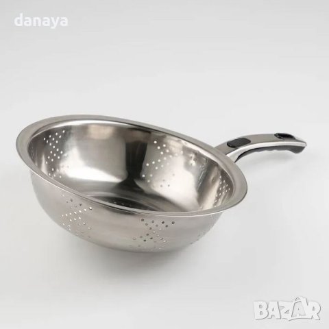 4058 Метален гевгир с дълга дръжка, снимка 3 - Аксесоари за кухня - 42278869