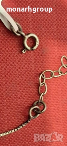 Сребърна гривна, снимка 5 - Колиета, медальони, синджири - 53376469