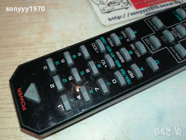 YAMAHA CRX-E200/E150 V680410 REMOTE-ВНОС SWISS 1003241643, снимка 2 - Ресийвъри, усилватели, смесителни пултове - 44698085