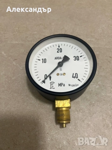 Продавам чисто нови общотехнически МАНОМЕТРИ различни видове ЕВТИНО!, снимка 2 - Резервни части за машини - 53203828