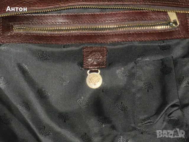 оригинална винтидж бизнес чанта естествена кожа, снимка 11 - Чанти - 49892751