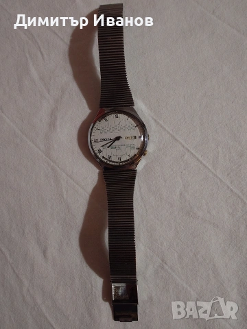 Ракета – съветски механичен часовник с вечен календар, всичко работи., снимка 8 - Мъжки - 53025436