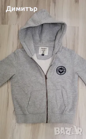 Детски суичър с цип Soulcal & Co размер 9-10 г. (134-140 см), снимка 2 - Детски анцузи и суичери - 48162137