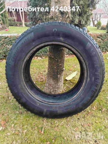 продавам 4бр.гуми mishelin crossclimate2 195/65/15 всесезони карани 4м.