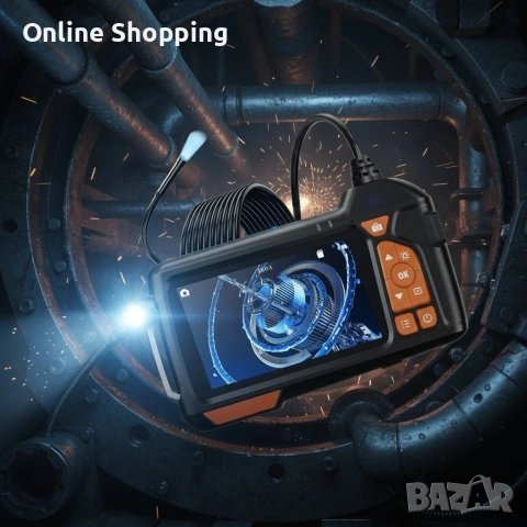 Портативен ендоскоп с висока резолюция, снимка 2 - Селфи стикове, аксесоари - 53326524