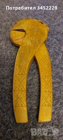 лешникотрошачка дървена за ценители , снимка 2 - Антикварни и старинни предмети - 52296940