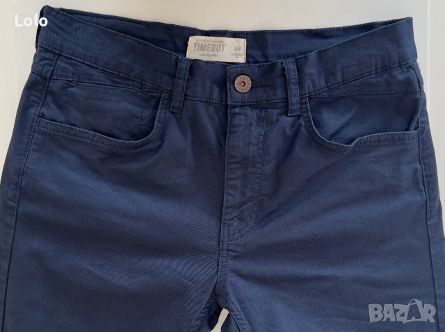TIMEOUT къси мъжки панталони/48 Ном по етикет(М)/Navy цвят, снимка 6 - Къси панталони - 53522053