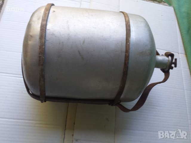 Стар алуминиев съд  5 литра, снимка 2 - Буркани, бутилки и капачки - 34158057