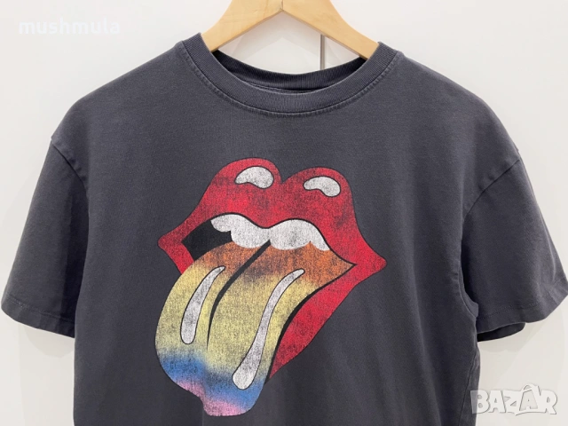 Отлична oversized тениска с принт H&M S, снимка 2 - Тениски - 53486092