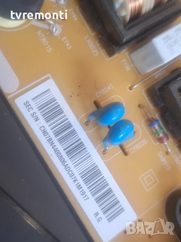 Захранваща платка BN44-00806A за 43-инчов телевизор SAMSUNG UE43MU6102K с дисплей CY-GK043HGEV1H., снимка 2 - Части и Платки - 51130291