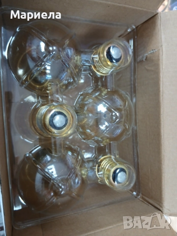 Vintage крушки ръчно изработни 6бр , Декоративни крушки, снимка 3 - Крушки - 51618301