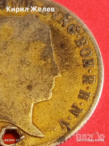 Сребърна монета 20 кройцера 1842г. Фердинанд първи Австрия за КОЛЕКЦИЯ 52984, снимка 9 - Нумизматика и бонистика - 53105433