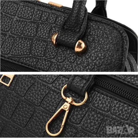 Дамска чанта Crystal Black, снимка 3 - Чанти - 47924841