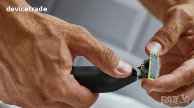 Хибридна самобръсначка Philips OneBlade Pro QP6542/15, снимка 5 - Тримери - 51110538