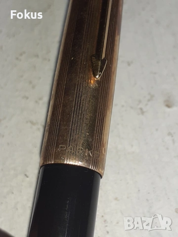 Писалка Паркър Parker 61 Gold Filled Made in USA, снимка 3 - Антикварни и старинни предмети - 53470142
