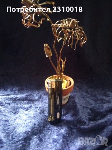 Сувенир цвете от гилзи, снимка 2 - Други ценни предмети - 40951570