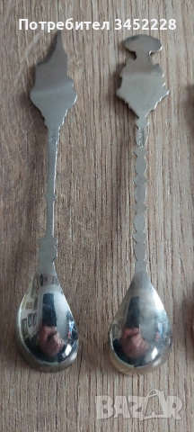 лъжички за колекционери 4 броя отлични , снимка 5 - Антикварни и старинни предмети - 52342064