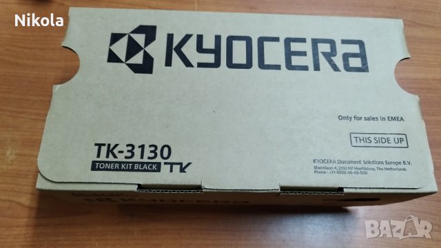 Kyocera Toner cartridge TK-3130 Black - оригинална тонер касета, снимка 3 - Консумативи за принтери - 41338600