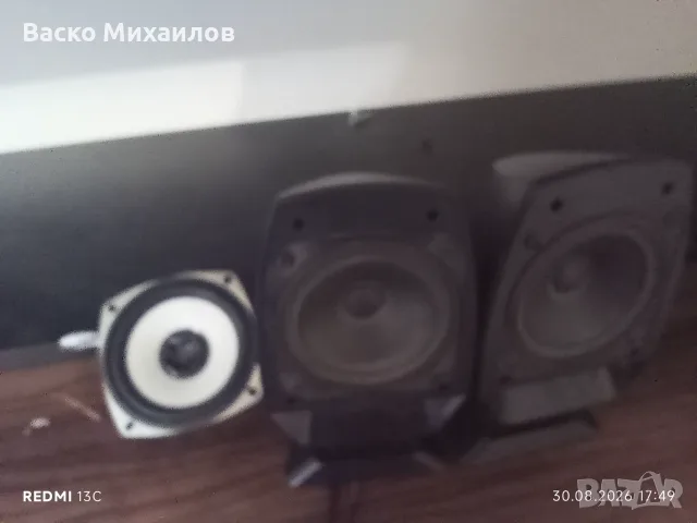 Две малки тонколони и един малък говорител , снимка 2 - Тонколони - 55879060