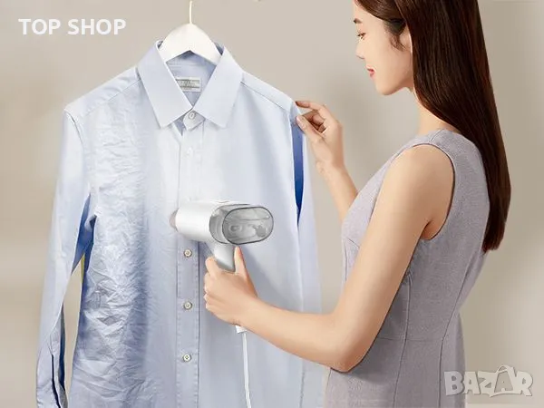 Преносима ютия Уред за пара Newbealer за дрехи ръчен хоризонтално вертикално гладене ютии, снимка 3 - Ютии - 49049732