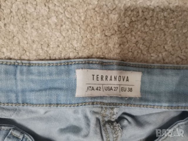 Дамски еластични дънки Teranova - размер M / EU 38 / UK10  /USA 27, снимка 5 - Дънки - 39770815