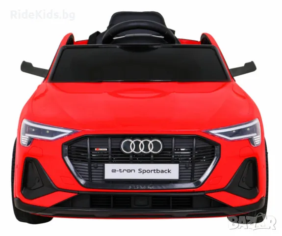 Audi E-Tron Sportback 12V – Детска акумулаторна кола, Червена, EVA гуми, 4x4, снимка 2 - Детски велосипеди, триколки и коли - 50427330