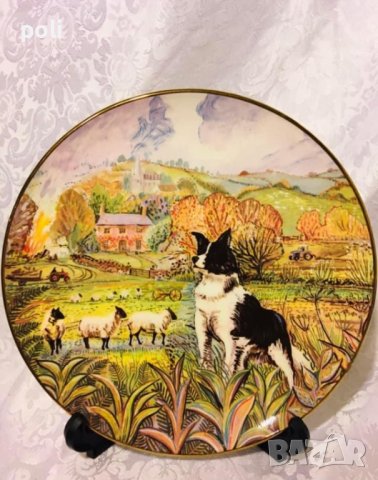 колекционерска порцеланова чиния за стена , снимка 1 - Декорация за дома - 41882893