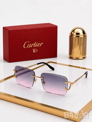 Cartier Унисекс Слънчеви Очила С UV400 Защита Картие🕶️Дамски🕶️Мъжки - Различни Цветове Код SEM-644, снимка 2 - Слънчеви и диоптрични очила - 55908114
