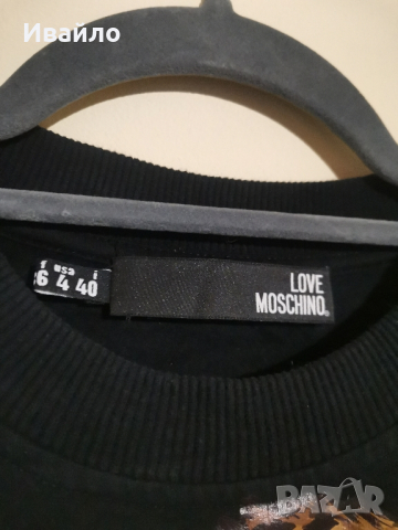 Love Moschino Jaguar Sweatshirt. , снимка 3 - Блузи с дълъг ръкав и пуловери - 44649657